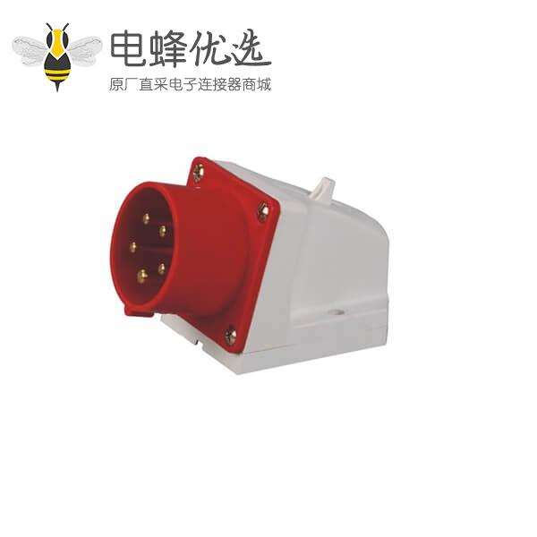 32A 5芯工业插座 明装器具插座