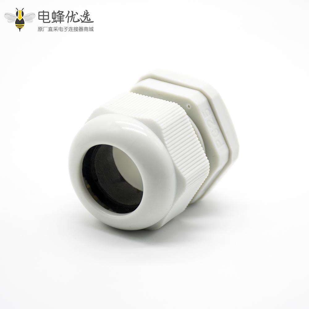 电缆防水接头PG25德制螺纹IP68防水电缆固定接头
