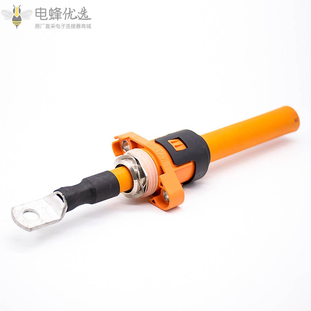 高压RPT连接器1芯面板安装150A用于EV电缆35mm&sup2;厂家定制