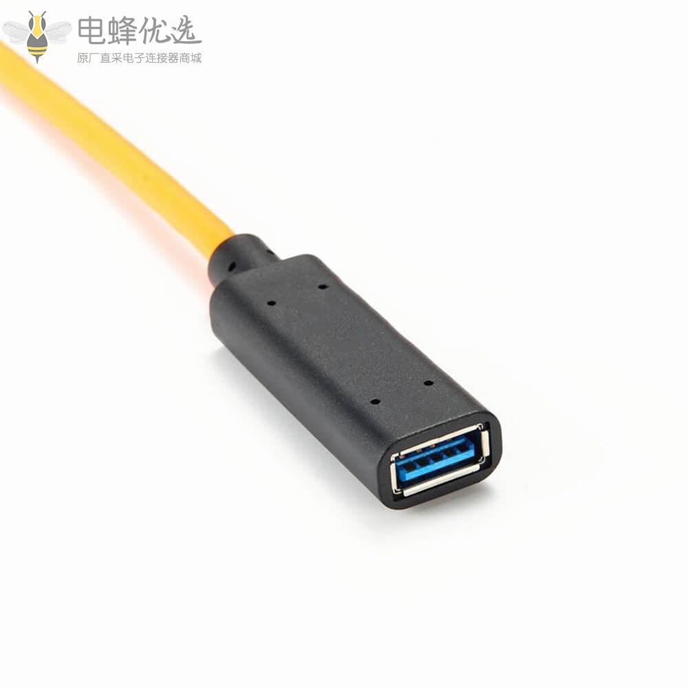USB_3.0公头转USB_3.0母头相机以太网接2M延长线